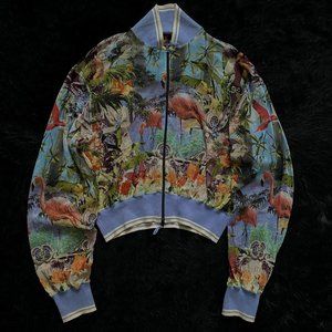 SS1999 Jean Paul Gaultier Cropped Mesh Bomber